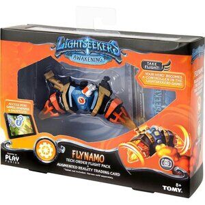 TOMY Lightseekers Awakening Flight Pack Figure and Trading Card Flynamo